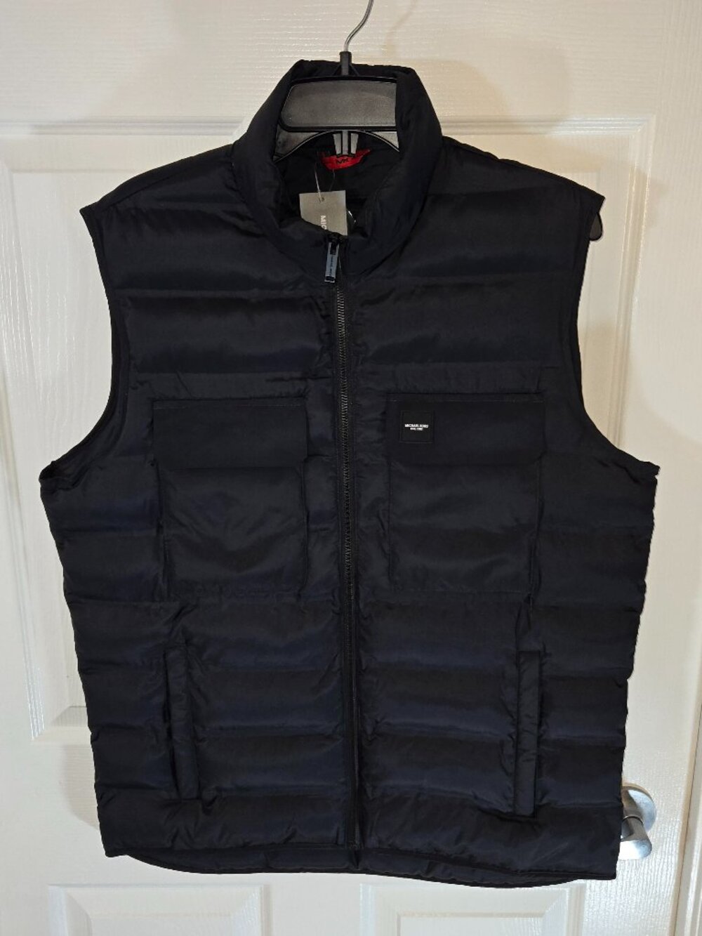 Michael Kors Quilted Puffer Vest - Black